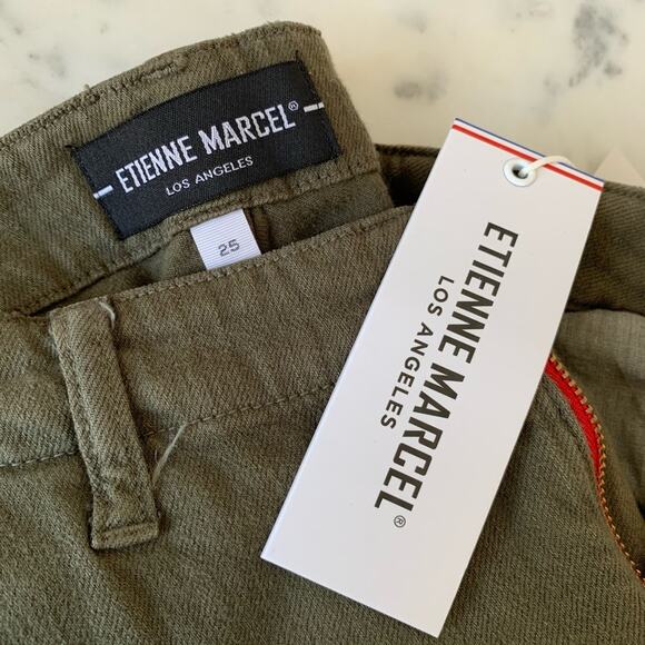 NWT Etienne Marcel Denim Boyfriend Trousers Pants Women's 25 - Picture 12 of 16